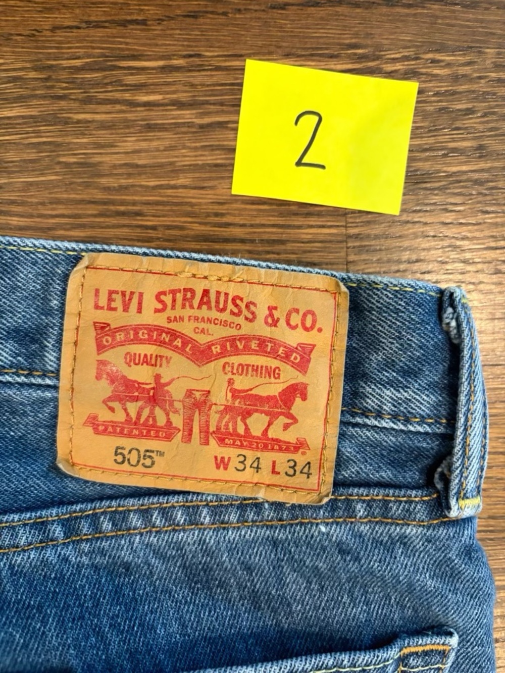 Levi's Men's Relaxed 505 Jeans in Blue Denim